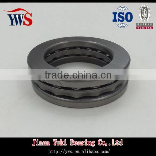 Steel cage thrust ball bearing 51708