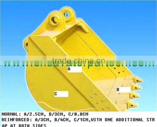 Excavator Bucket PC300-7 207-934-7111,Digging Bucket /Excavator Shovel PC300-7