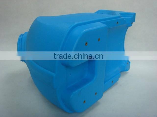 Customized Blow Molding plstic tank Water plastic cans oyster white