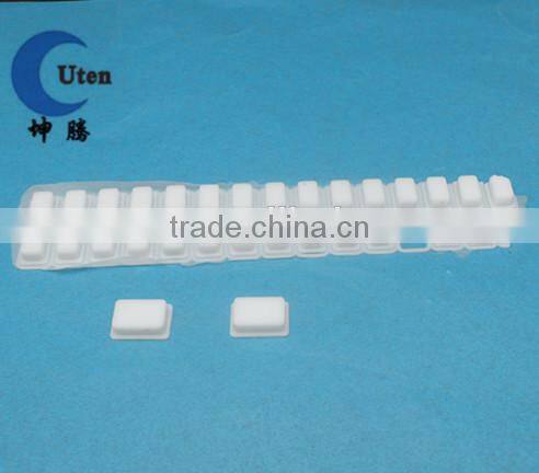 White silicone single keypad