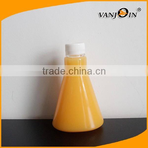 200ml Tapered Square PET Food Grade Juice Bottle