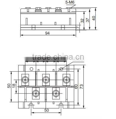 three phase rectifier bridge