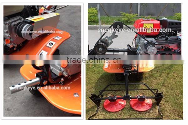 Reliable and durable Agriculture tool 6.5hp Portable hand rotavator with belt driving