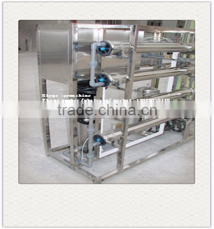High efficiency RO pure water treatment plant / drinking water purifier