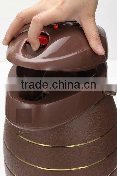 glass pyramid hot and cold water dispenser