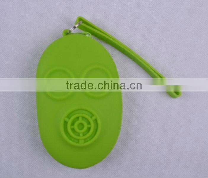 heart shape silicone wallet
