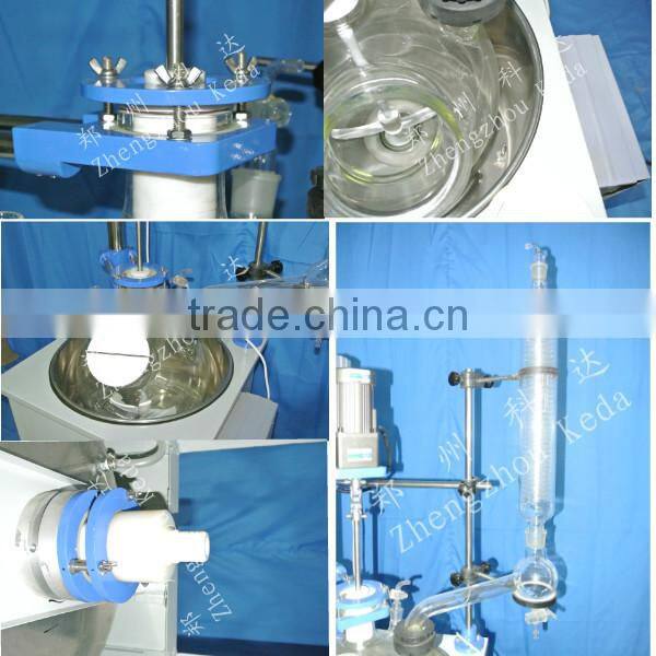 Lastest Design Single Layer Chemical Process Batch Glass Reactors