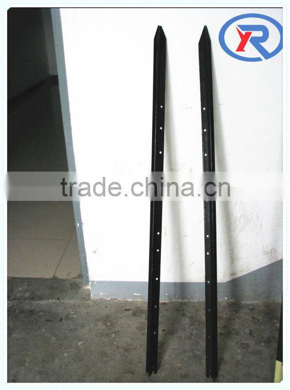 Australia 1.86kg/m Q195 Steel Y type fence Post,Black painted Star Picket