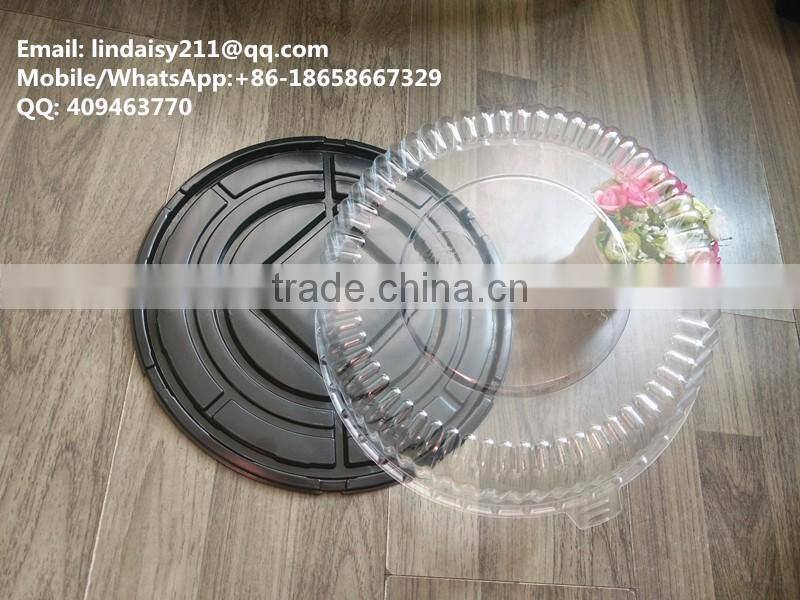 10 inch Disposable Feature and Cake Industrial Use Plastic Cake dome containers, custom LOGO accept