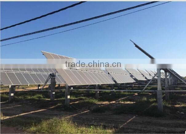 2016 new type Tilted single - axis solar tracking system tracker solar system