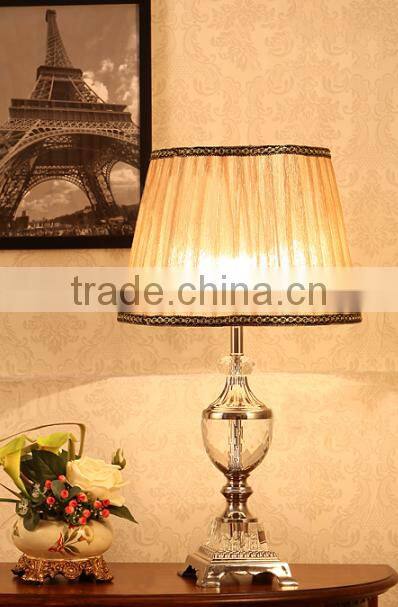Clear K9 crystal lamp body tower design table lamp