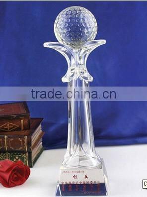2016 fashion crystal globe trophy