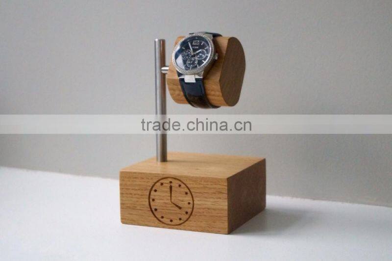 2017 Creative Watch Holder High Quality Solid Wood Orologio Stand
