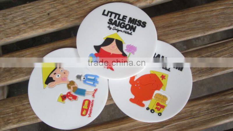 Custom Branded Souvenir PVC Coaster