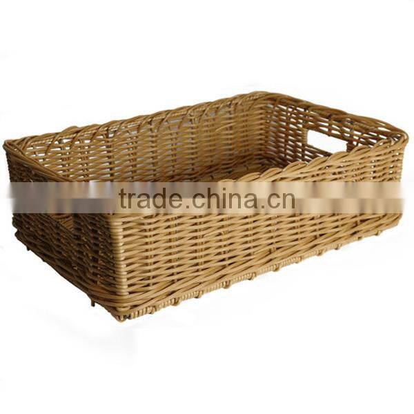 2016 wholesale poly rattan bread basket for sale
