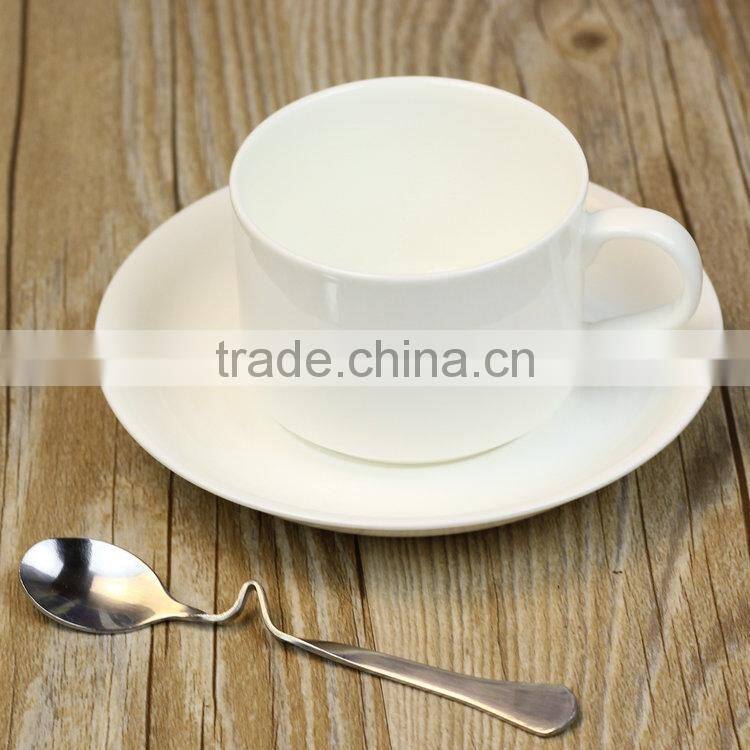 Haonai high quality hot sale bone china bulk tea cup and saucer