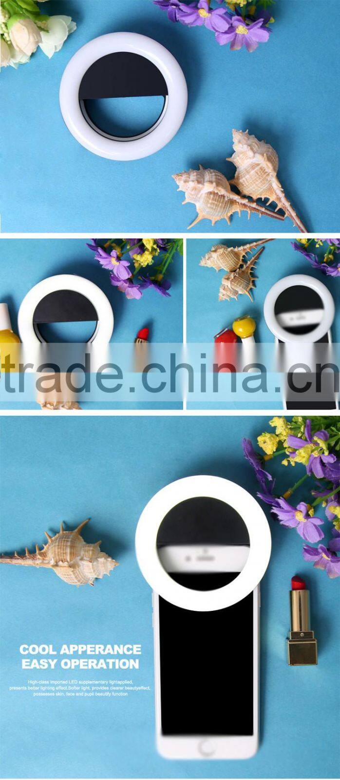 2017 Rgknse rk14 36 LED Universal Ring Mounted Cellphone LED Selfie Ring Light