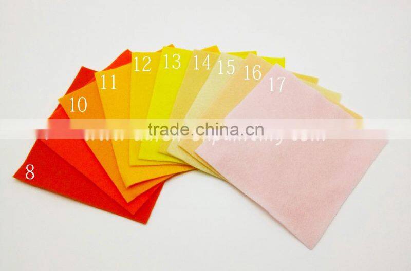 #15111415 factory directly selling eco-friendly 1mm-5mm non woven felt, polyester or acrylic felt sheet