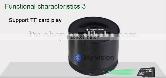 2016 HIFI Speaker MY VISION N9 Wirless Bluetooth Input TF Card Speaker with FM Optional function