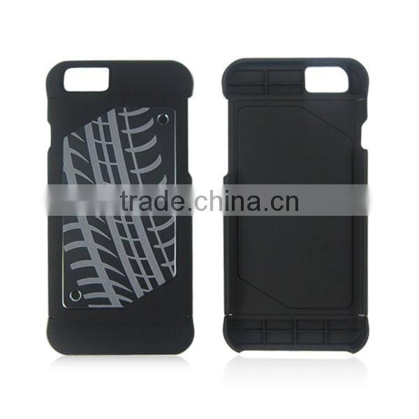 Custom Design Phone Case For Iphone 6 6Plus, Water Decals Aluminum Chip Phone Case For Iphone6 6 Plus