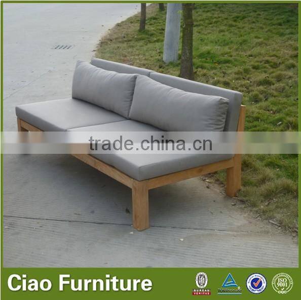 Wooden furniture garden teak wood sofa set designs