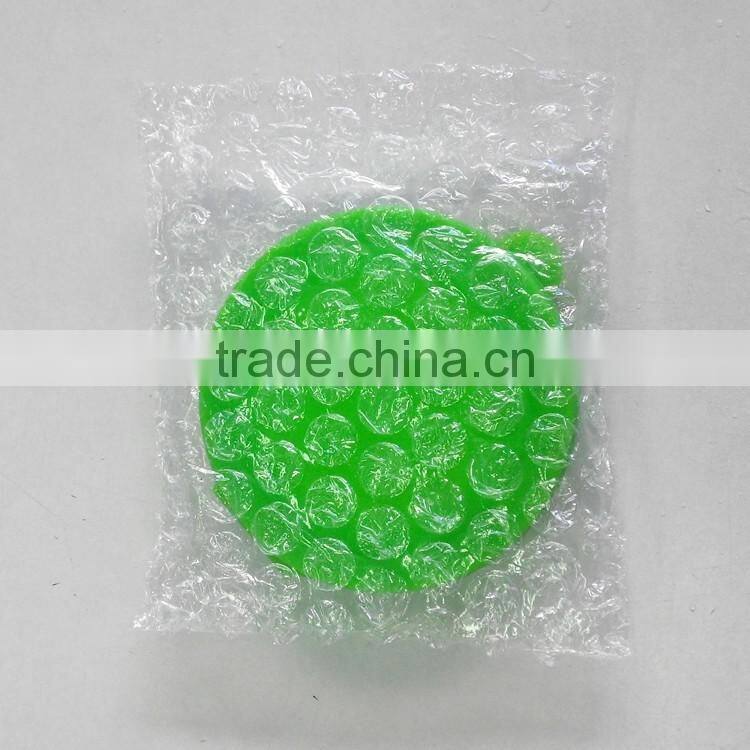 Facotory custom double face foldable round silicone cosmetic mirror