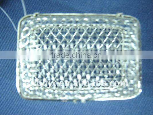 Rectangle silver wire love sweet gift box