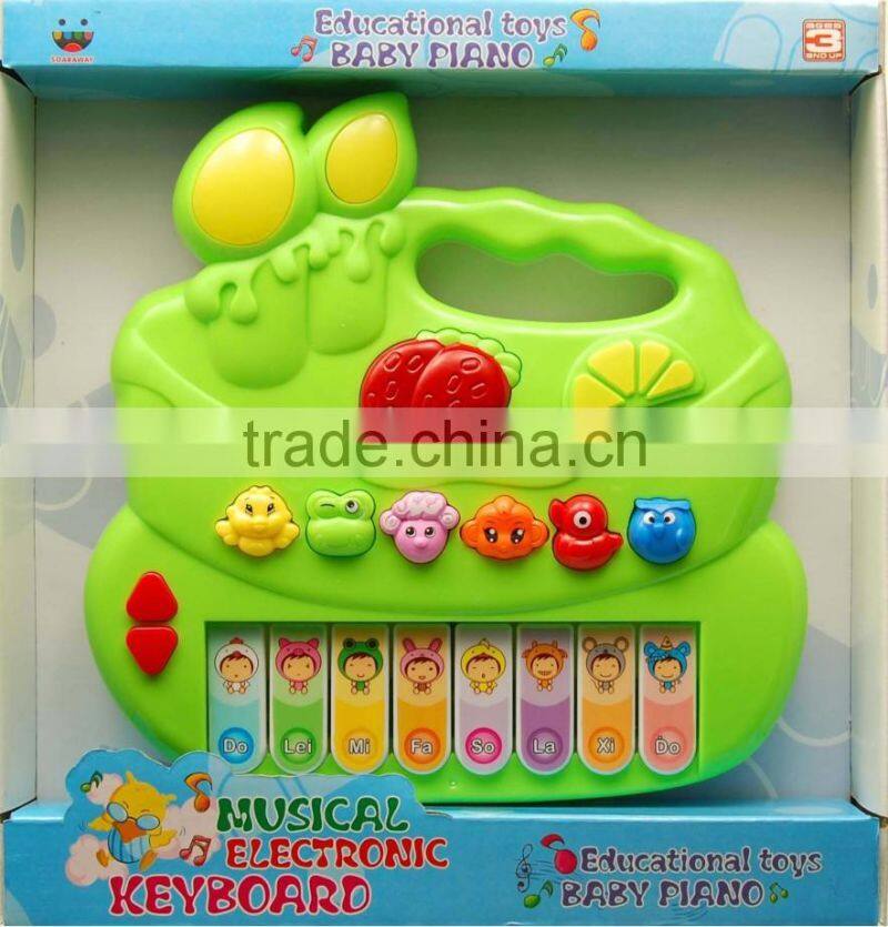 2015 hot sale electronic educational keyboard musical instrument for kids/ popular keyboard learning machine toys
