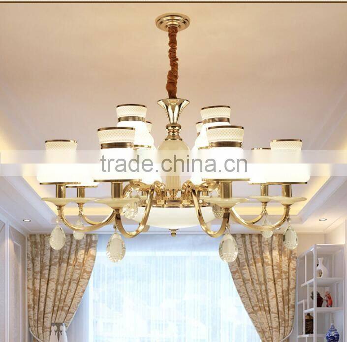 M976 Momoda decorations European simple Crystal modern living room bedroom lighting chandelier pendant lamp