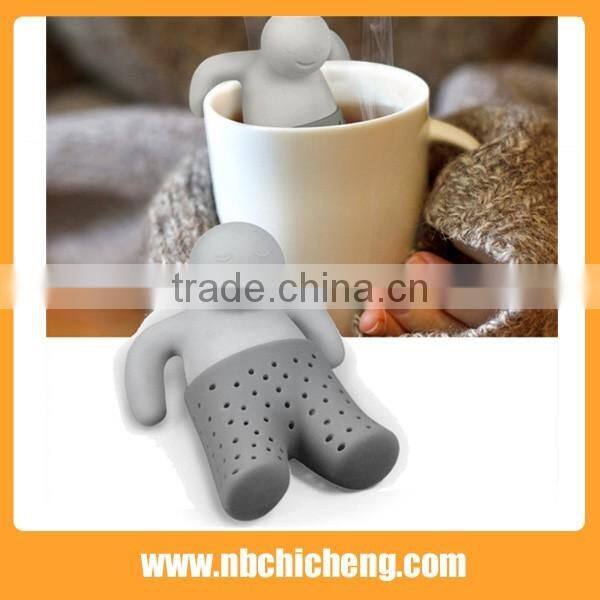 Human Shape Silicone Tea Infuser, Silicone Tea Strainer, Silicone Tea Filter