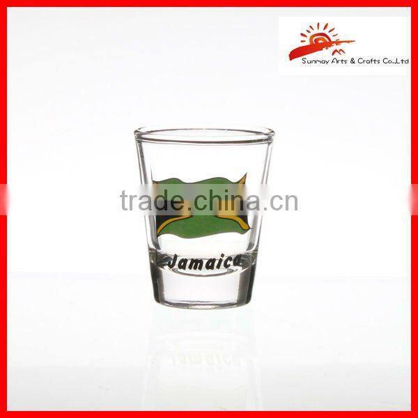 custom tourist souvenir shot glass