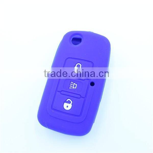 Silicone car key shell for Great wall 3 buttons remote keys