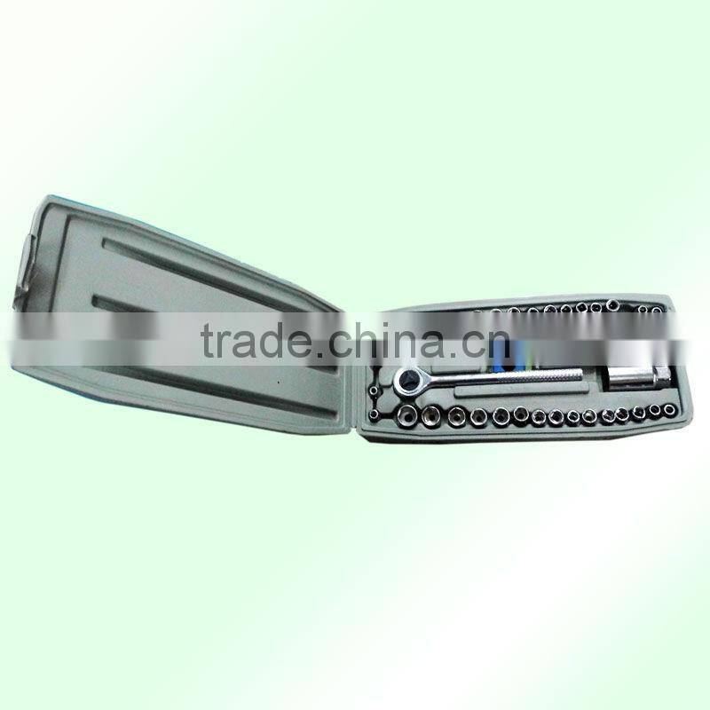 D6002-2 High quality TS-0710 40pcs Mini square socket wrench/spanner set