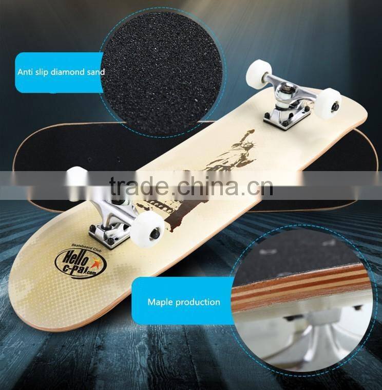 maple wooden kick china scooter custom designed for golf