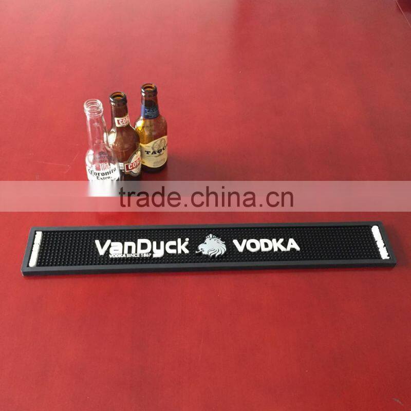 custom soft pvc bar mat club soft rubber beer mat bar spill mat