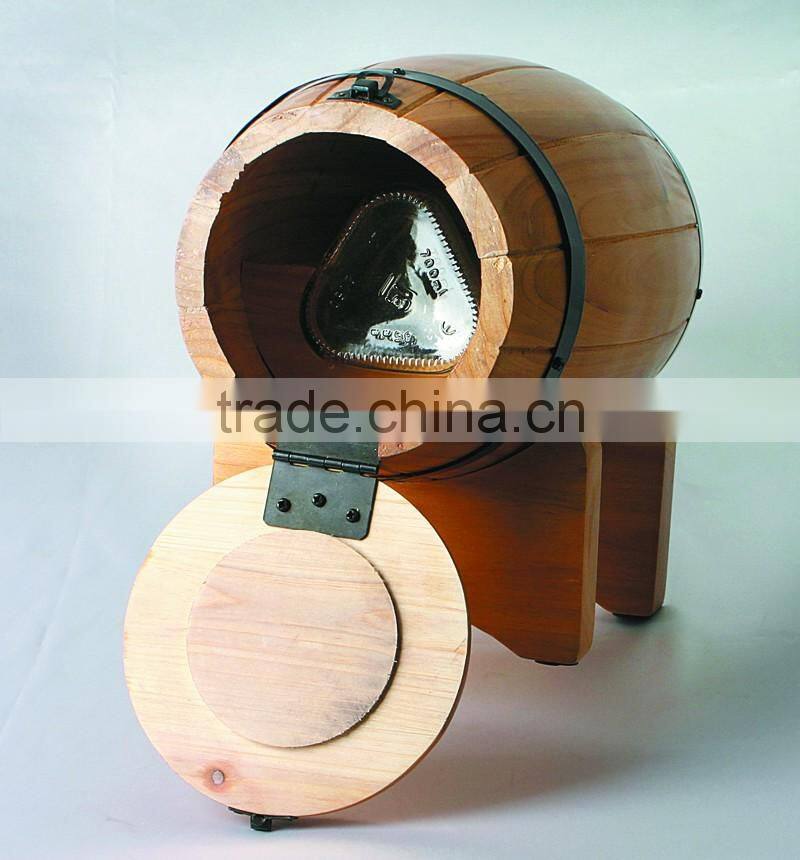 Wholesale elegant custom wooden barrel