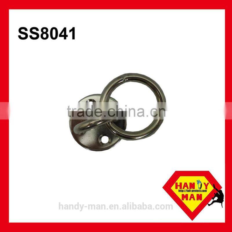 Industrial Safety Marine Hardware Stainless Steel Round Ring Eye anchor Plate