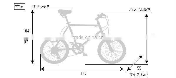 Road Bike Japanese Design Bicycle MINIVELO WACHSEN