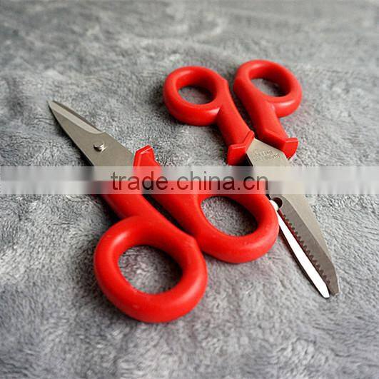 61100 Electrical Scissors,Fiber Optic Shears Wire Cable Cutter Scissors