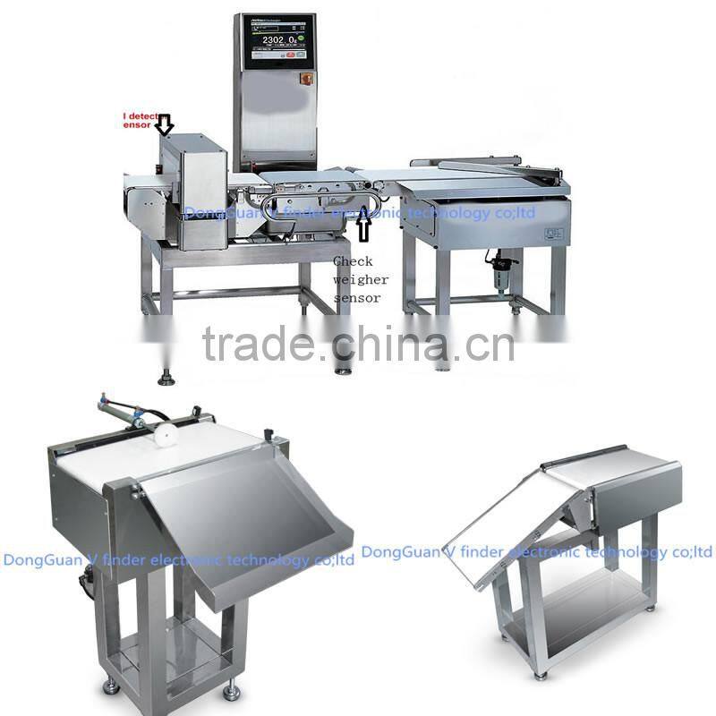 check weigher and metal detector - stainless steel