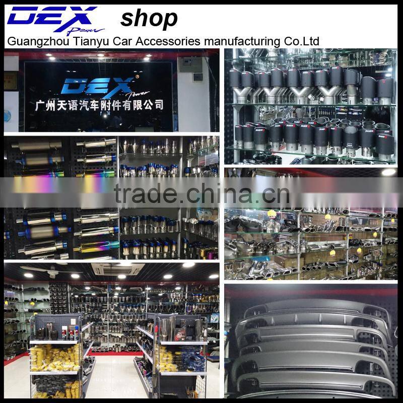 racing performance muffler with exhaust valve in exhaust system