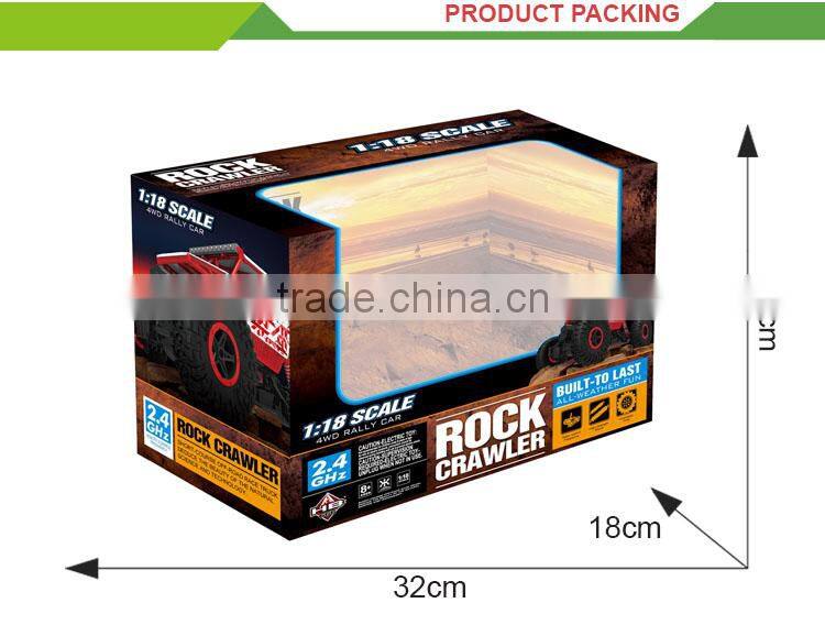 Newest product 1:18 scale models toy remote control wall climbing car