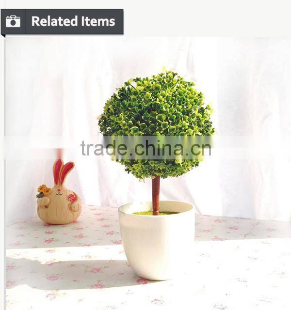 Indoor artificial desktop decoration pieces small fake pot plants