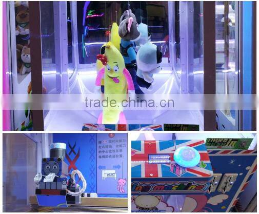 2017 New design Cutting prize vending claw crane game machine for sale