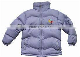 Clothing Lots For Sale Girls Shiny Down Jacket Fujian