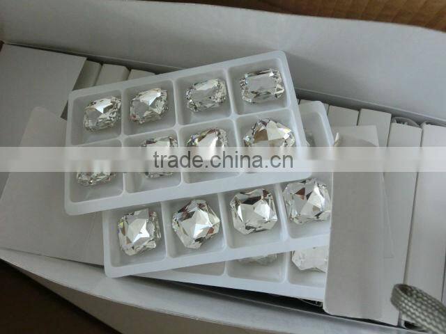 2013 hot sale crystal fancy sew-on buttons