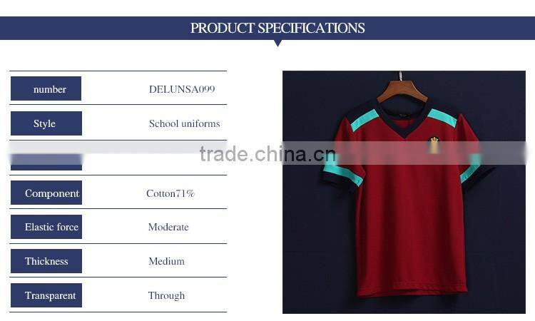 Bulk Unisex Junior Summer Red Polo Shirt School Uniform