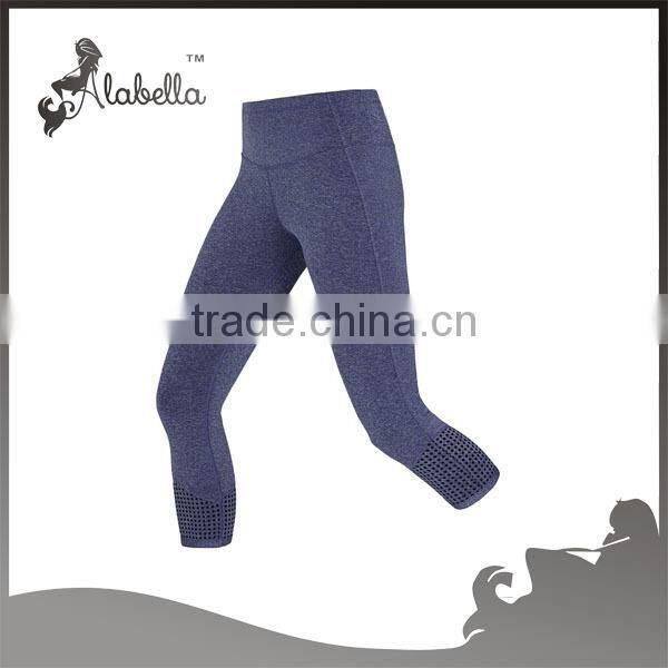 Custom design SUPPLEX nylon and spandex/lycra capri tights