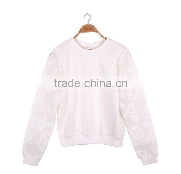 Maxnegio women autumn casual designer lace coat 100% polyester coat women