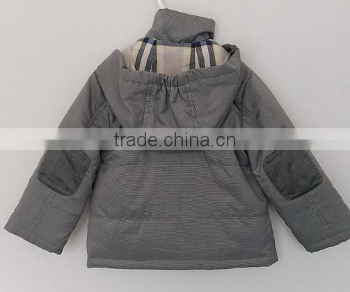 baby boys cute grey ski coat for winter
